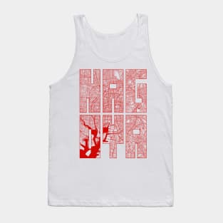 Nagoya, Japan City Map Typography - Oriental Tank Top